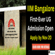 IIM Bangalore Opens First-Ever UG Admissions for BSc (Hons) Data Science & Economics; Apply by November 20